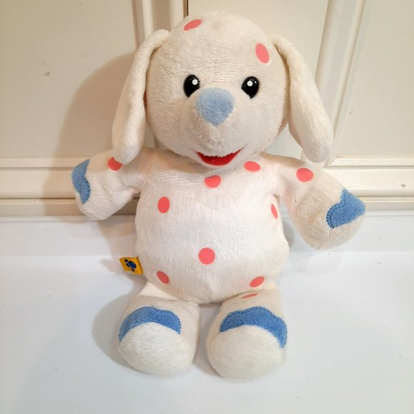 BuildABear Toys Build A Bear Spotted Elephant Plush Pink Dot Blue Rudolph Island Of Misfit